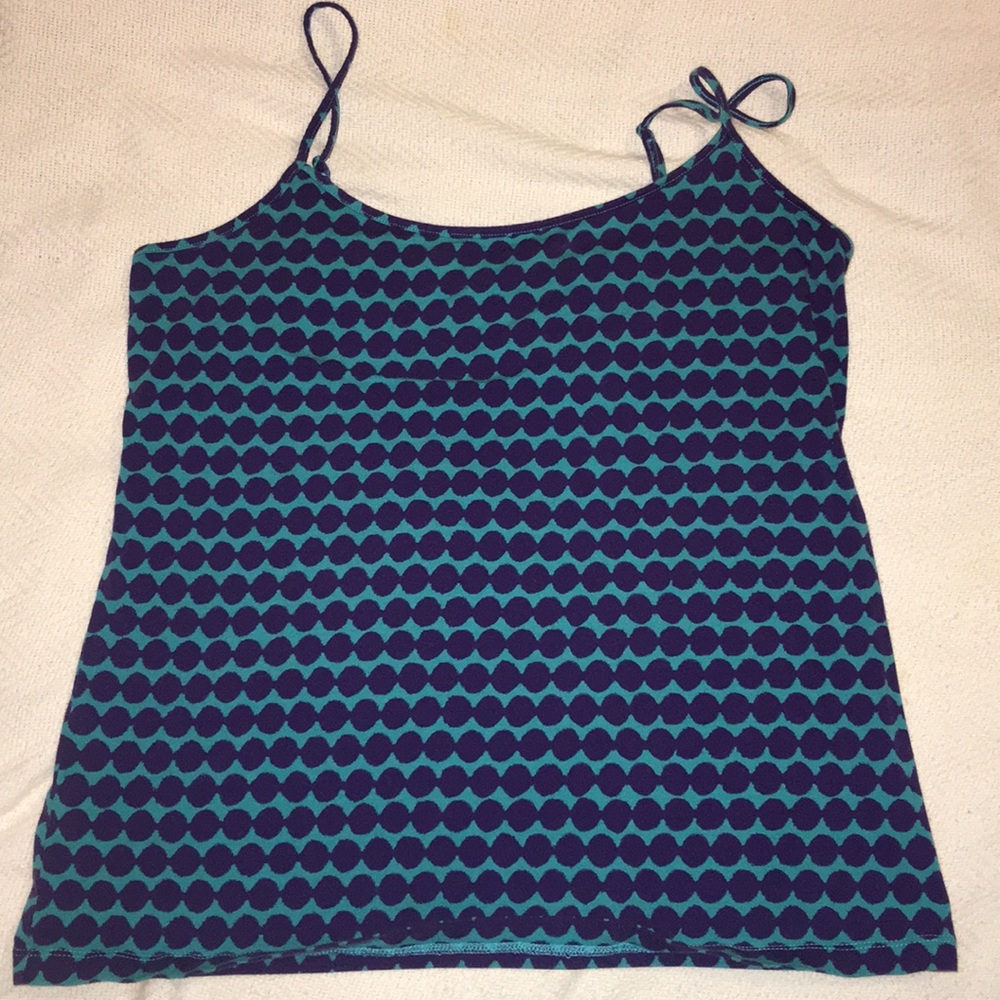BOGO ITEM *Loft navy and teal tank